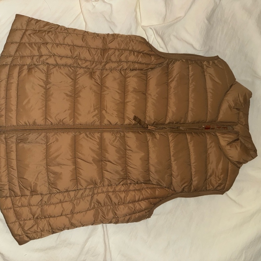 Brown Puffer Vest